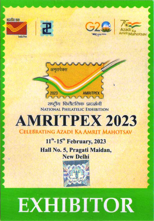 AMRITPEX Exhibitor Id card
