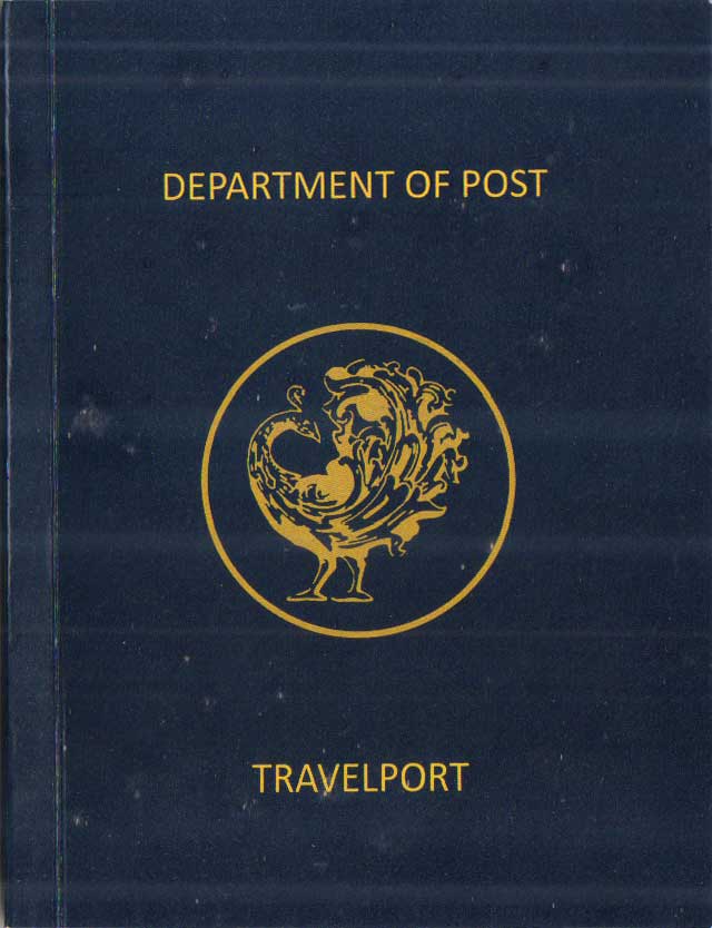 Philatelic Passport (Travelport) - Front