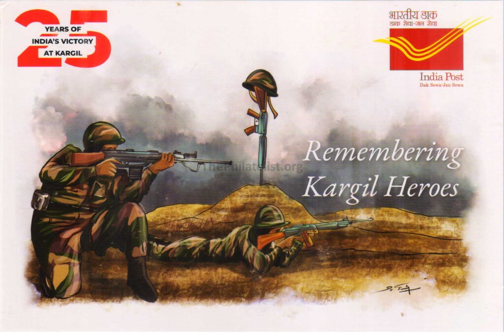 25 Years of Kargil Vijay Diwas A Tribute to Bravery The Philatelist