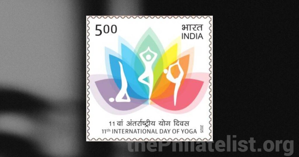 Commemorative Postage Stamp on 11th International Day of Yoga released at Visakhapatnam