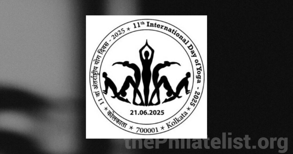 Special Pictorial Cancellation on Yoga released at Kolkata GPO