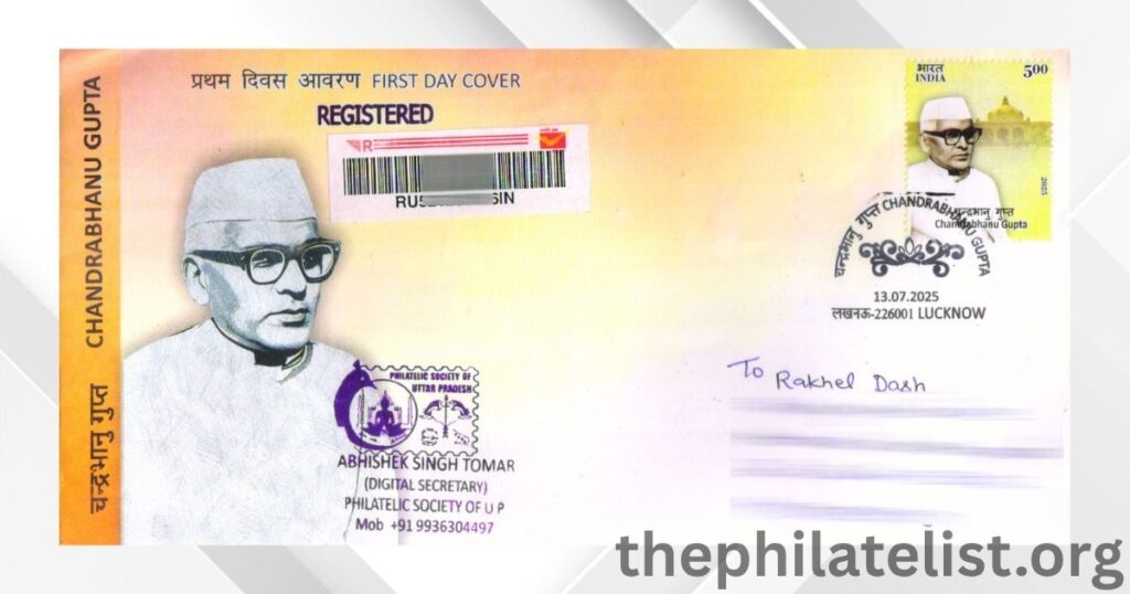 India Post Unveils Commemorative Stamp Honoring Chandra Bhanu Gupta