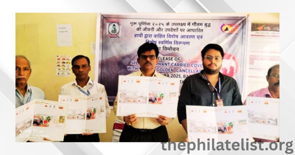 Release of Elephant Carried Cover by Uttar Pradesh Postal Circle on Guru Purnima 2025