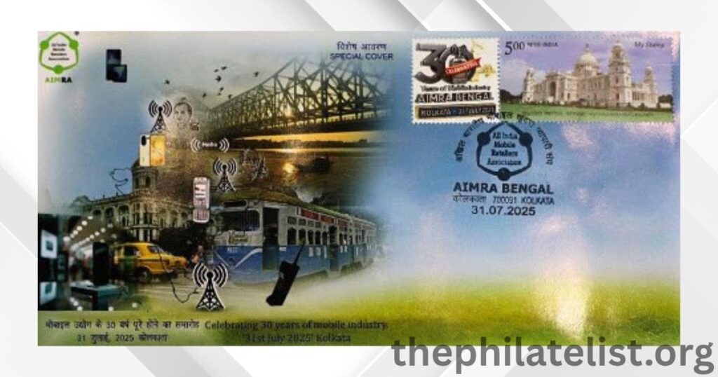 India Post Releases Special Cover and My Stamp Celebrating 30 Years of the Mobile Industry in India