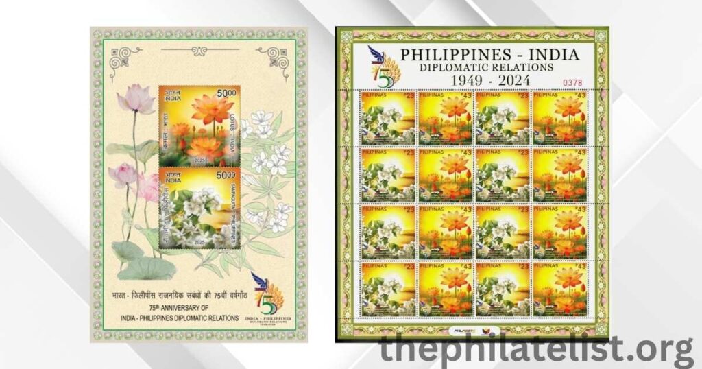 India and Philippines released a joint stamp celebrating shared heritage and friendship