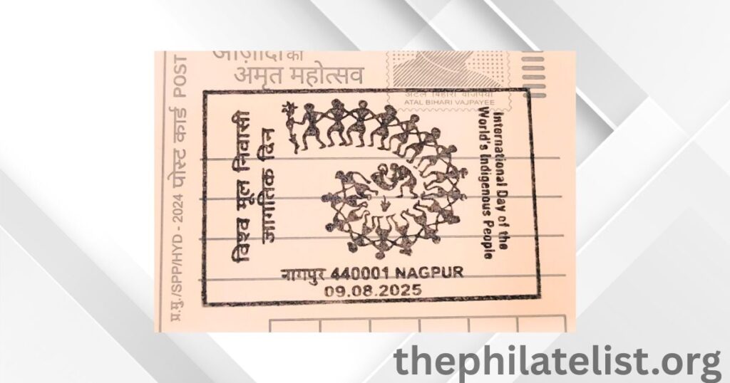 Special pictorial cancellation issued on International Day of the World’s Indigenous People