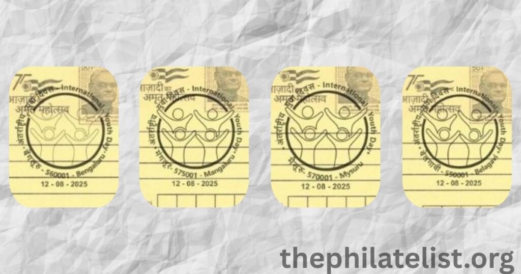 Special pictorial cancellation released to mark International Youth Day