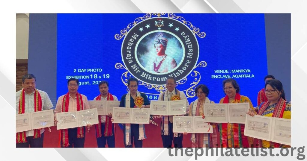 Special cover released in memory of Maharaja Bir Bikram Kishore Manikya Bahadur